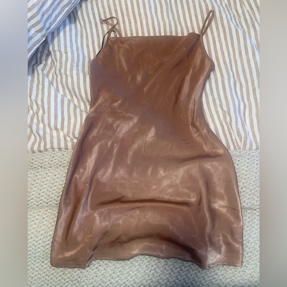 Forever 21 silk mini dress